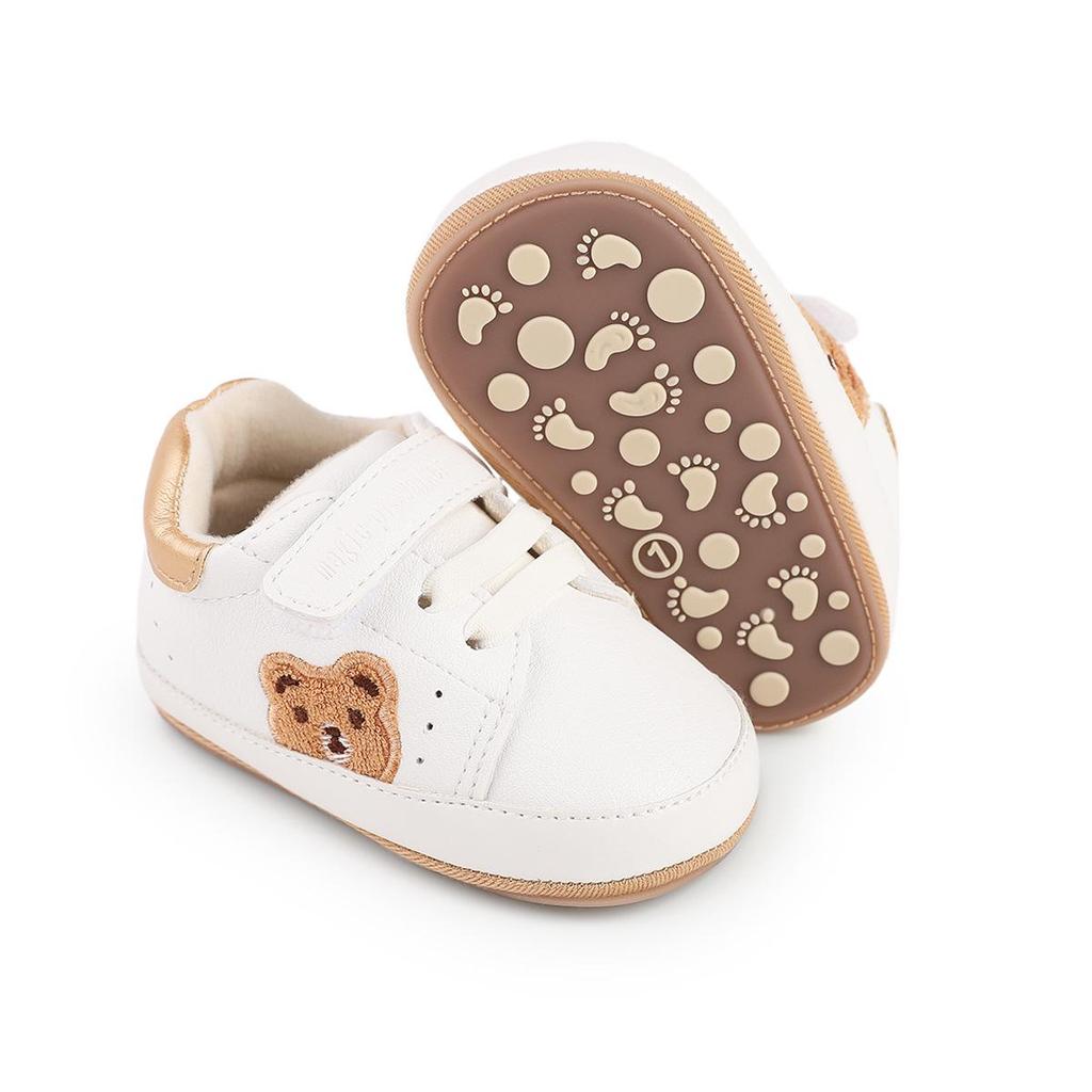 Trendy Cartoon Baby Walker Pre-Walking Shoes (0-1 Year, Non-Slip, Soft Sole)