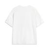 Li Ning Sportlicher Lifestyle Serie High Street American Vintage Buchstaben Rundhals Bequem Atmungsaktiv Vielseitig Kurzarm T-Shirt AHSV258-1
