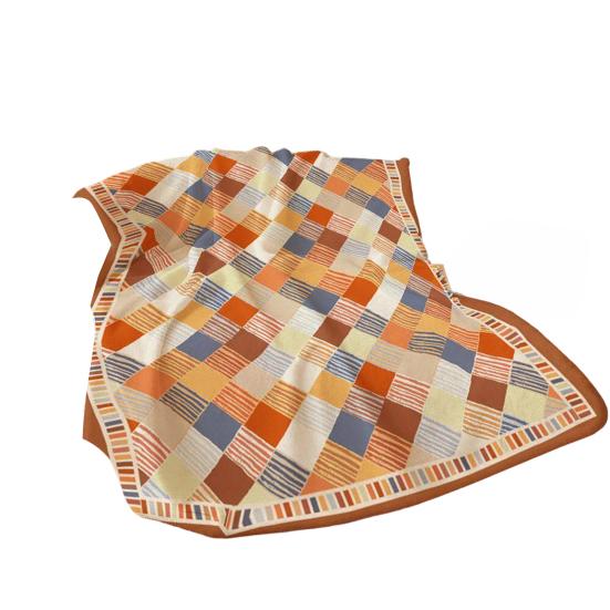 Nap Blanket for Air-Conditioned Rooms, Lightweight Flannel Throw Blanket, Double-Sided Soft Anti-Static Cozy Shawl for Home Office Travel Dorm