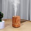 Wood Grain Aroma Diffuser: Ultrasonic Humidifier with 7-Color LED for Home & Car