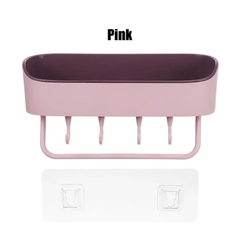 Minimalist Style Home Bathroom Storage Rack Multifu Bathroom Wall Punching Free Storage Rack Toiletries Organizer Shelves