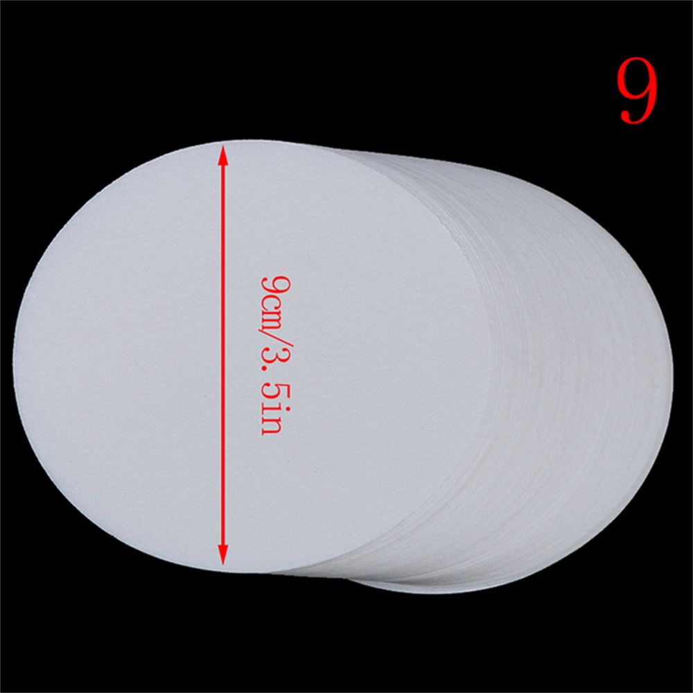 7/9/11/12.5cm Medium Speed Circular Filter Paper Test Paper Lab Filter Laboratory Filter Paper