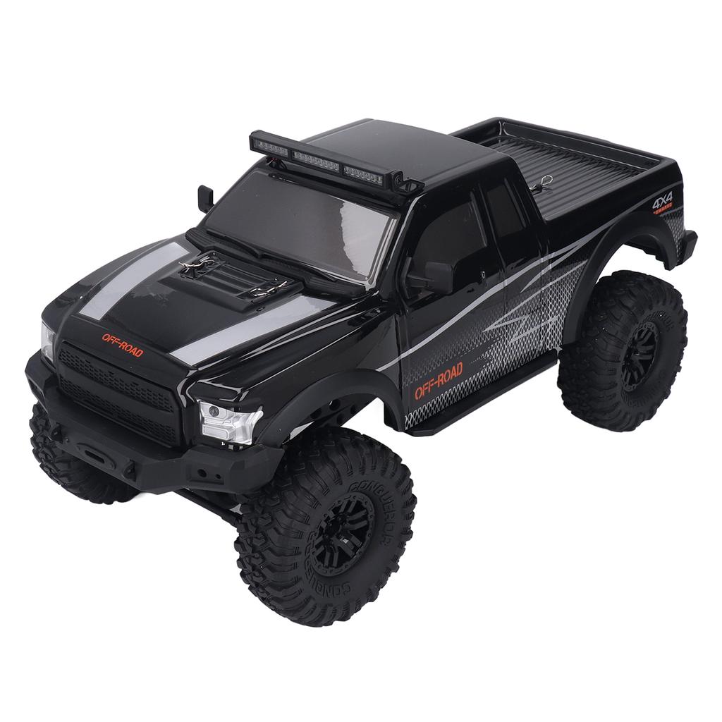 RC Crawler 110 Scale 2.4GHz 4WD LED Light 1500mAh 15kmh Rubber Tires RC Climbing Car with 2