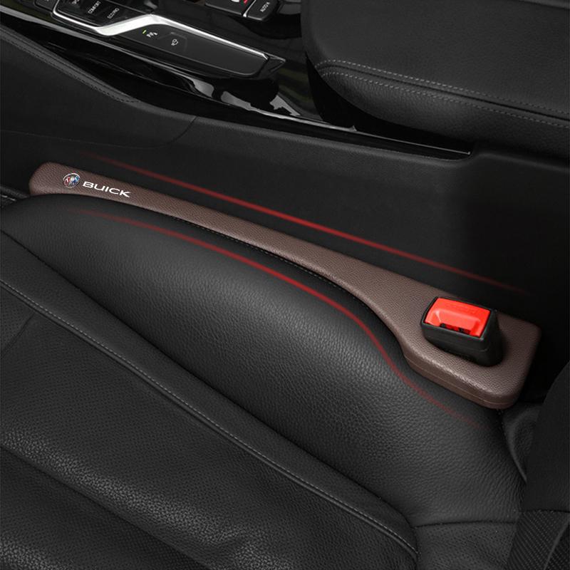 For Buick Enclave Regal Lacrosse Encore Excelle Envision Car Accessories 2pcs Car Seat Gap Plug Anti-Seat Leakage Chair Seat Sealing