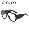 Eyeglass Frame Glasses Spectacle Short-sighted Large Pilot Oversized Oval Premium Stylish Luxury Lens New Spectacle Myopia Clear Blocking Blue
