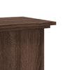 Plant Stand Brown Oak Effect 33 x 33 x 60 cm Engineered Wood