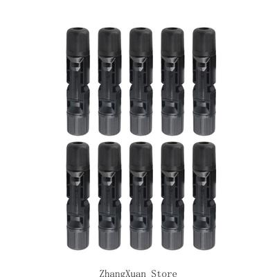 3XUF 10 Pièces Connecteurs Solaires Pratiques IP67 Accessoire Portable pour Transfert d'Énergie Efficace Sécurisé et Haute Performance