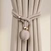 2 buc. Legături Decorative Reglabile de Înaltă Calitate pentru Perdele Franceze cu Bile, Legături Practice pentru Perdele cu Drapaturi, Fixator Decorativ pentru Perdele, Legături pentru Perdele