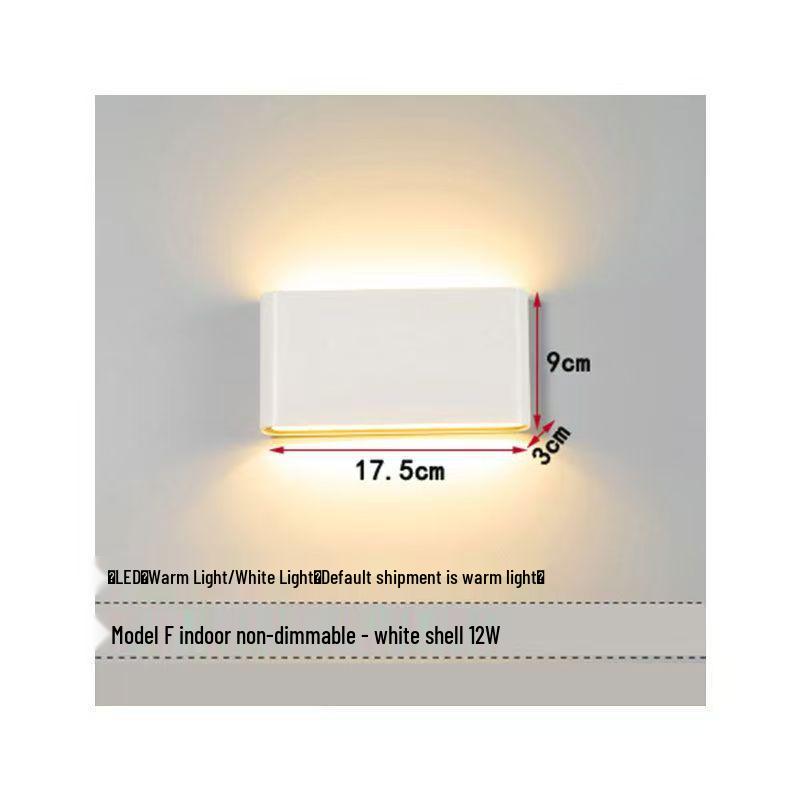 Creative Waterproof Wall Lamp for Living Rooms, Bedrooms, Hallways, and Staircases