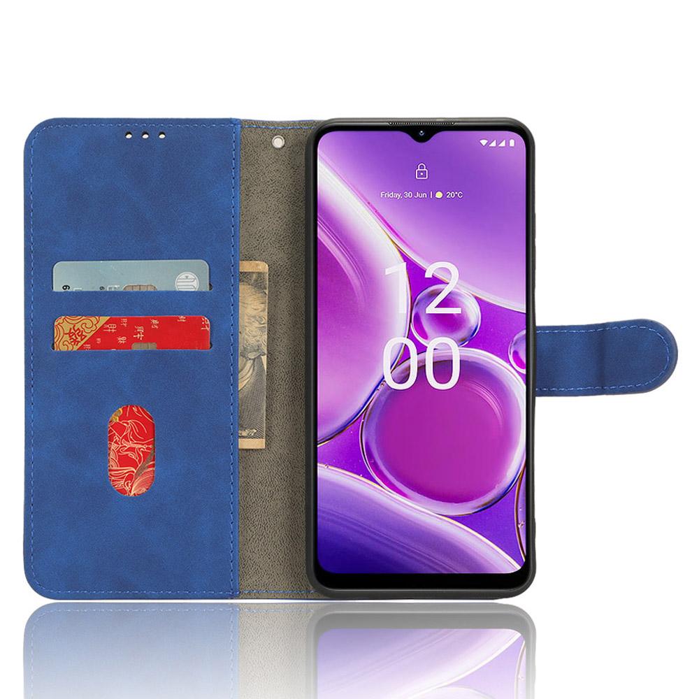 

For Nokia G42 Phone Case PU Leather Skin-touch Stand Wallet Slim-Fit Phone Cover Brown