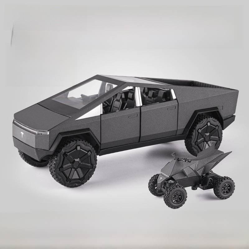 

Металлическая модель автомобиля Tesla Cybertruck Литая Коллекционная Для детей