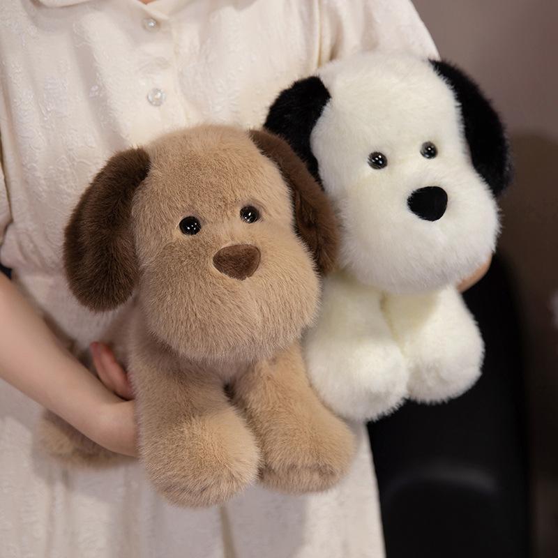Cute Simulation Golden Retriever Doll Plush Toy Sitting Puppy Dog Doll Children'S Company Soothing Doll