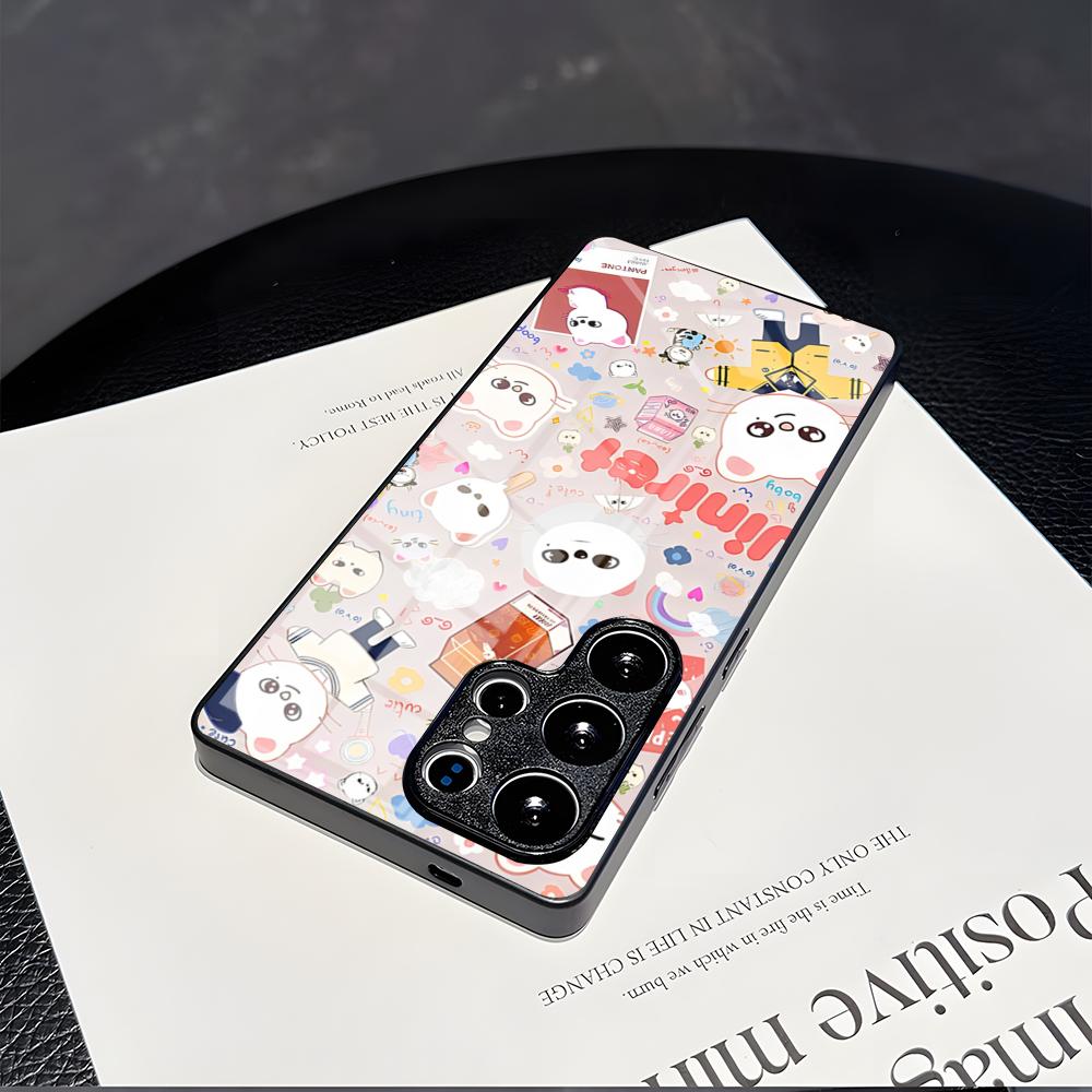 S-Stray Cartoon Kids Phone Case For Samsung S 25 24 23 22 21 Ultra 10 Plus A16 Pro Fe 20 Note 34 S30 Shockproof
