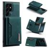 Detachable Leather Magnetic Card Pocket Phone Case for  S22 S23 S24 Plus Ultra, Luxury Wallet Case for Samsung S22 Ultra