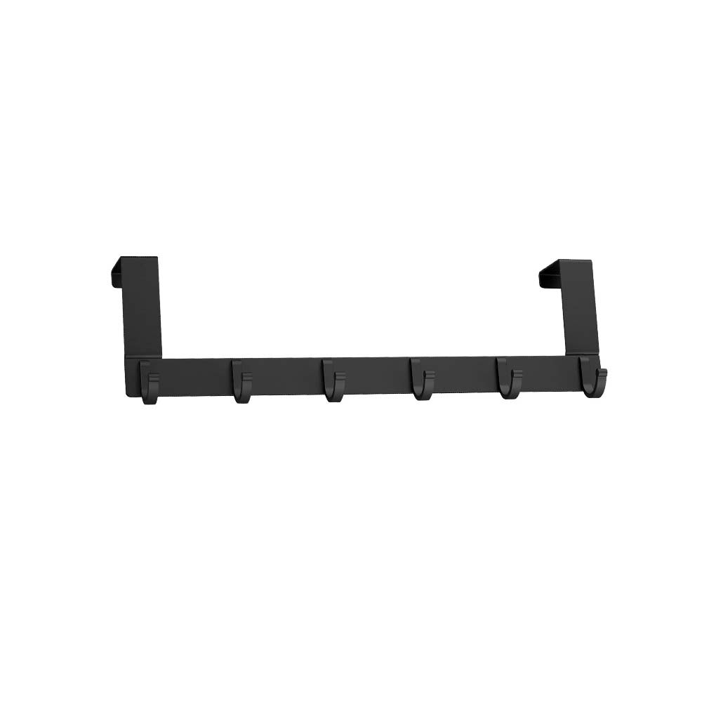 Rear Door Hook Bathroom Organizer Rack Arc-shaped Wall Hanging Hooks Rustproof Clothes Coat Racks Hat Towel Holder