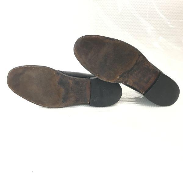 60s-70s Vintage Goodyear Chukka Boots Corfam Leather 9 26.5-27cm Black(USED)