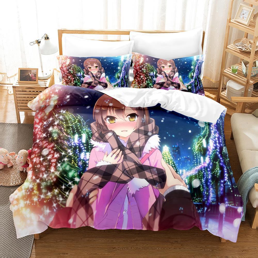 3d Print Anime The Pet Girl of Sakurasou Bedding Set Single Twin Full Queen King Size Bed Set Adult Kid Bedroom Duvet cover Sets