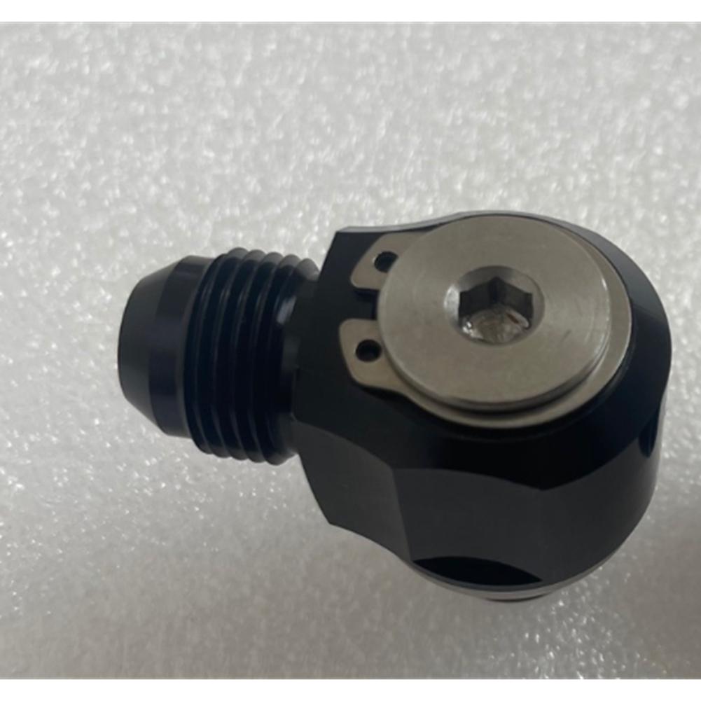 For Motorcycles& Automotive 10AN Turbo Brake Hose Fittings Adapter Black Bolt Ring Fish Eye Fitment