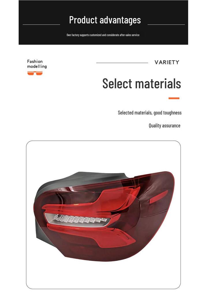 Rear Taillight for 16-18 Mercedes-Benz A-Class W176 (1769065300/1769065400)