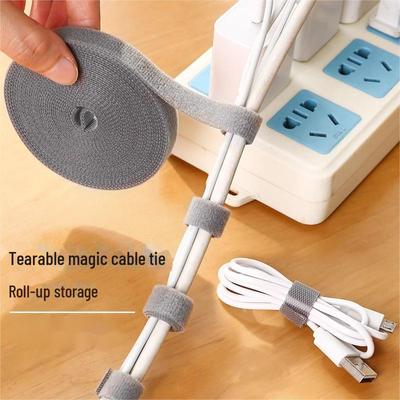 Multipurpose Velcro Cable Ties for Bundling and Securing Cables