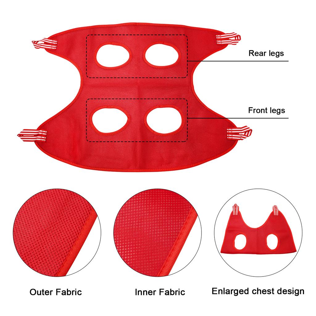 Pet Grooming Hammock for Stress-Free Bathing, Trimming, and Nail Clipping of Dogs and Cats - Perfect Gift for Pet Owners