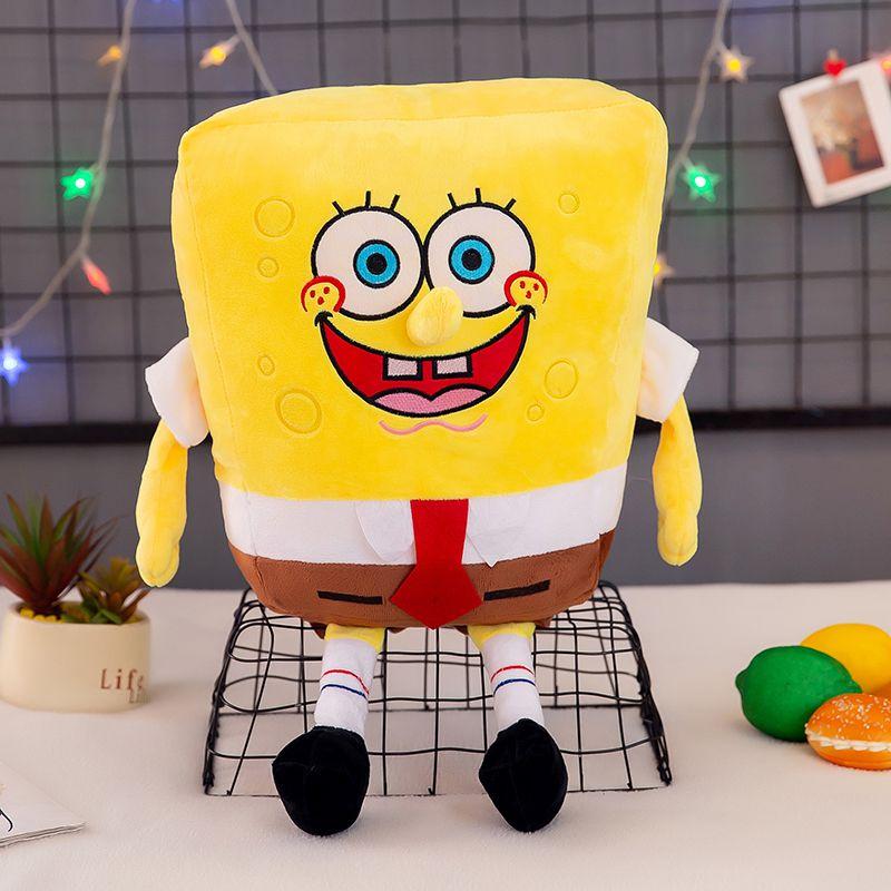 

Star Spongebob Patrick Plush Toy Soft Stuffed Doll Cute Cushion Kids Girls Gift SpongeBob,18cm/7.1inch