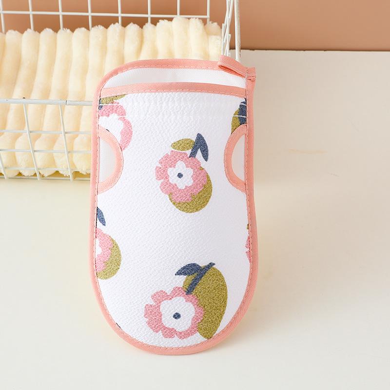 

1Pc 2-in-1 Unisex Double-Sided Bath Towel with Powerful Exfoliating Gloves