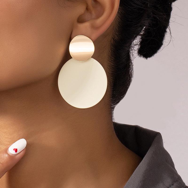 European Fashion Large Dangle Earrings