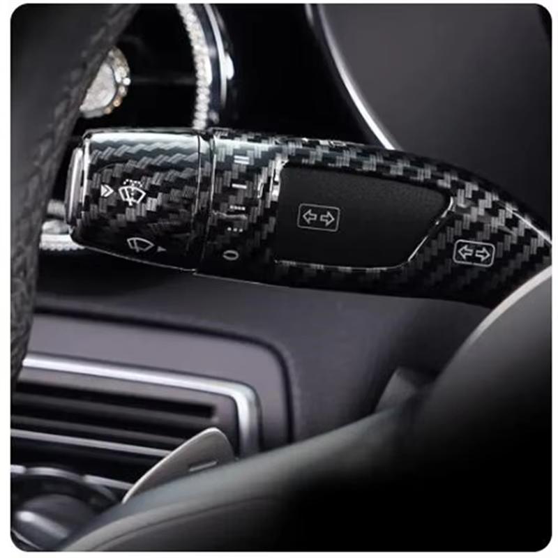 AUTO For Mercedes-Benz Vito C200 E-Class GLC GLK GLA CLA Interior Modified Cruise Lever Wiper Shift Lever Decoration Frame