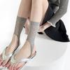 Summer Foot-Stepping Stacking Socks Cover Women'S Mesh Breathable Calf Socks Miu Series Ballet Wind Stacking Socks Cover Sunscreen Leg Cover