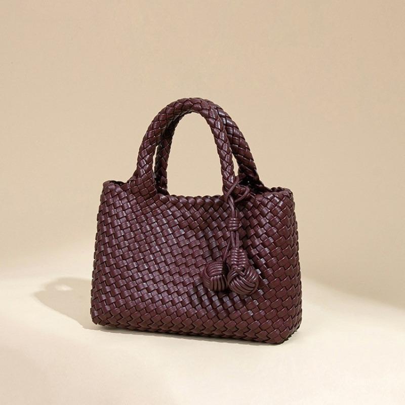 Handgewebter Gemüsekorb Damen Tasche Neue Lässige Umhängetasche Handtasche Modische Vielseitige Handtasche Tote Bag