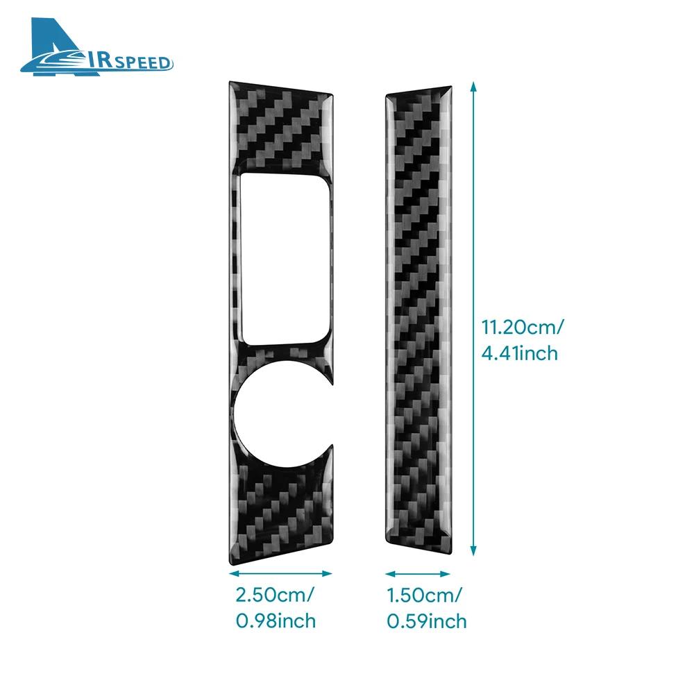 Real Soft Carbon Fiber Sticker For Seat Leon 2017 2018 2019 LHD RHD Car Side of Central Control Frame Trim Interior Accessories