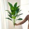 Artificial Plants Large Tropical Palm Tree Leaves Artificial Banana Leaves Potted Plants Supplies Home Garden Decor