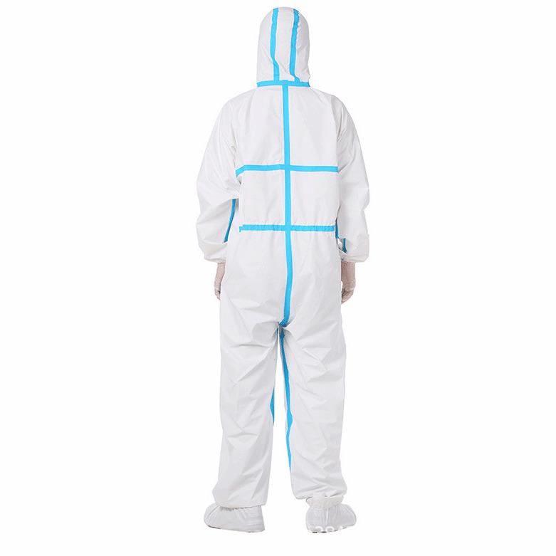 Breathable Disposable Protective One-Piece Suit for Livestock and Farm Work