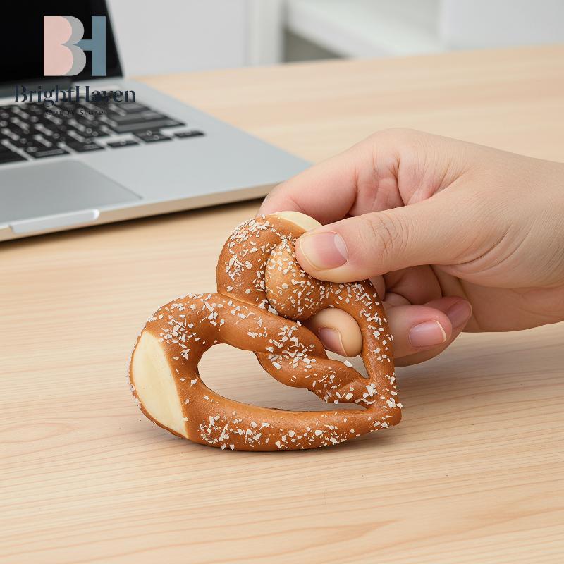 Simulation Pretzel Squishy Toys Slow Rising Rebound Squeeze Toy Anti Stress Relief Toys For Kids Adults Desktop Decor B.H