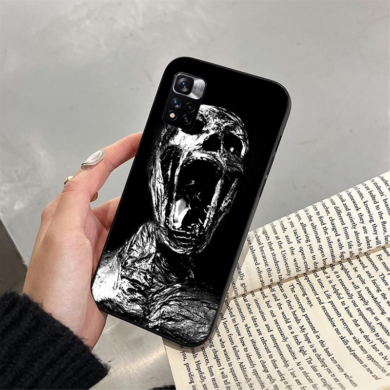 Phone Case For Xiaomi Poco C71 15T 14T Pro Redmi Note 15 14 14 13 Pro Redmi A5 15C 13C Horror Ghost Girl Art