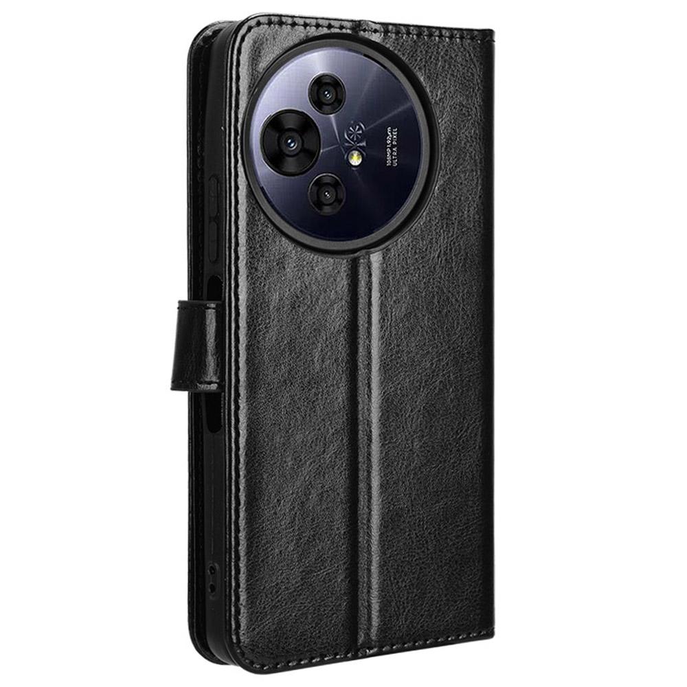 For TCL 50 Pro Nxtpaper 5G/50 Nxtpaper 5G/TCL P10/60 XE NxtPaper 5G Case Crazy Horse Texture PU Leather Phone Wallet Cover