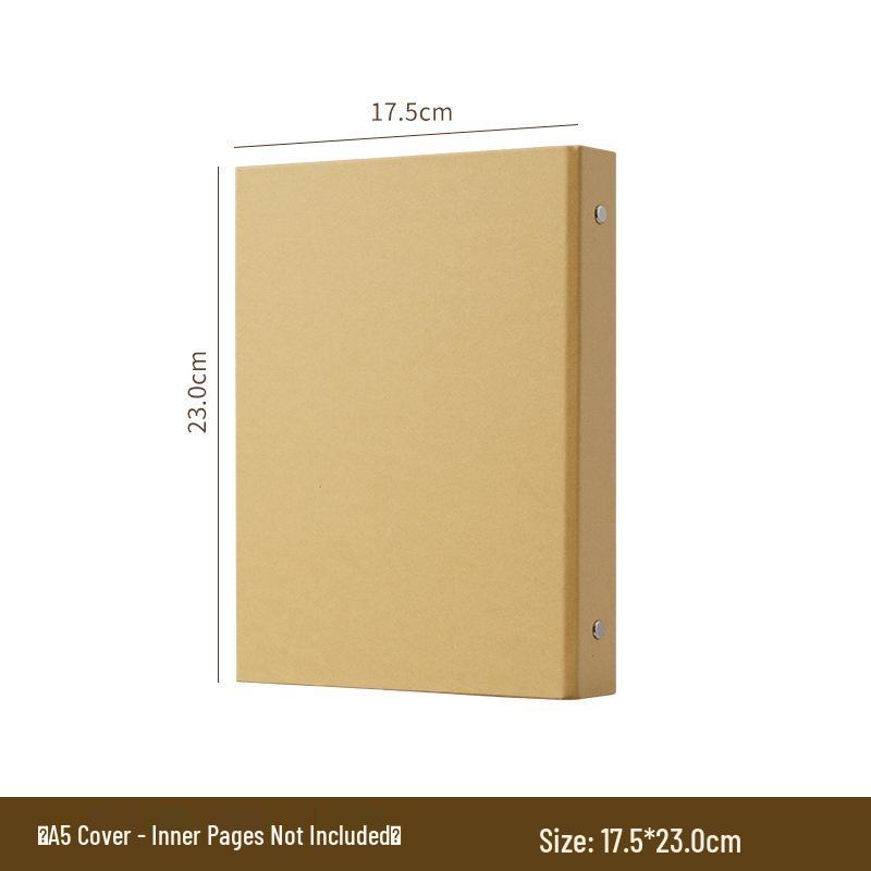 A4 Kraft Paper Cover DIY Photo Album & B5 Classmate Growth Journal