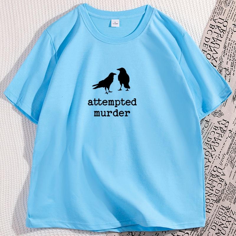 Funny Bird T Shirt Men Women Cascual Cotton Short Sleeve Tshirt Streetwear Oversize High Quality Comfortable Male Clothing