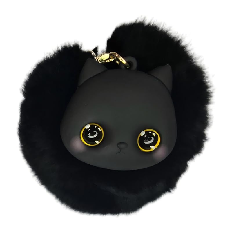 

[Pandachilla] martyra handmade Super cute cat bag charm key ring (Munchkin)