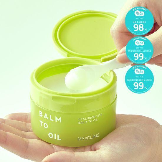 MAXCLINIC Hyaluronic Vita Cleansing Balm To Oil 90ml