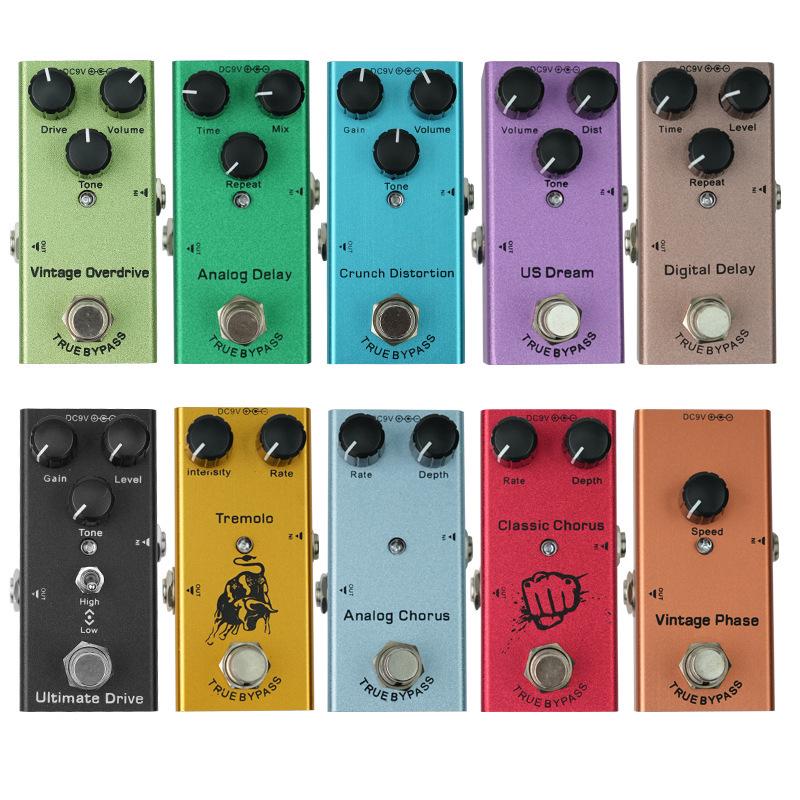 Professional Mini Portable Electric Guitar Effects Pedal