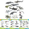 Shark Penguin Polar Bear Models With Pvc Material For Childrens Learning And Decor