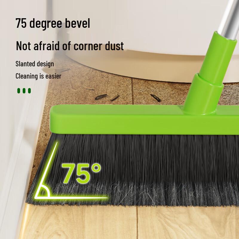 3M Scotch-Brite Integrated Pole Broom & Dustpan Set