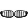Glossy Black Front Sport Kidney Grille ABS For 04-2009 BMW E60 E61 M5 520i 530i