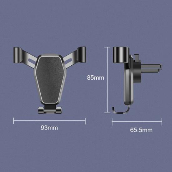 Gravity Phone Holder Car Cell Phone Holder GPS Stand Universal Air Vent Mount