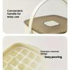 1pc 48Grid Press Type Double Layer Large Capacity Ice Cube Maker Durable Plastic ConstructionPerfect for Water,Kitchen Accessory
