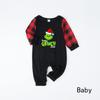 Christmas print family set long sleeved top and pants family set parent-child outfit