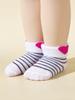 6 Pairs Pack 0-3 Months Baby Socks Girl Newborn Infant Cute Cotton Socks Set
