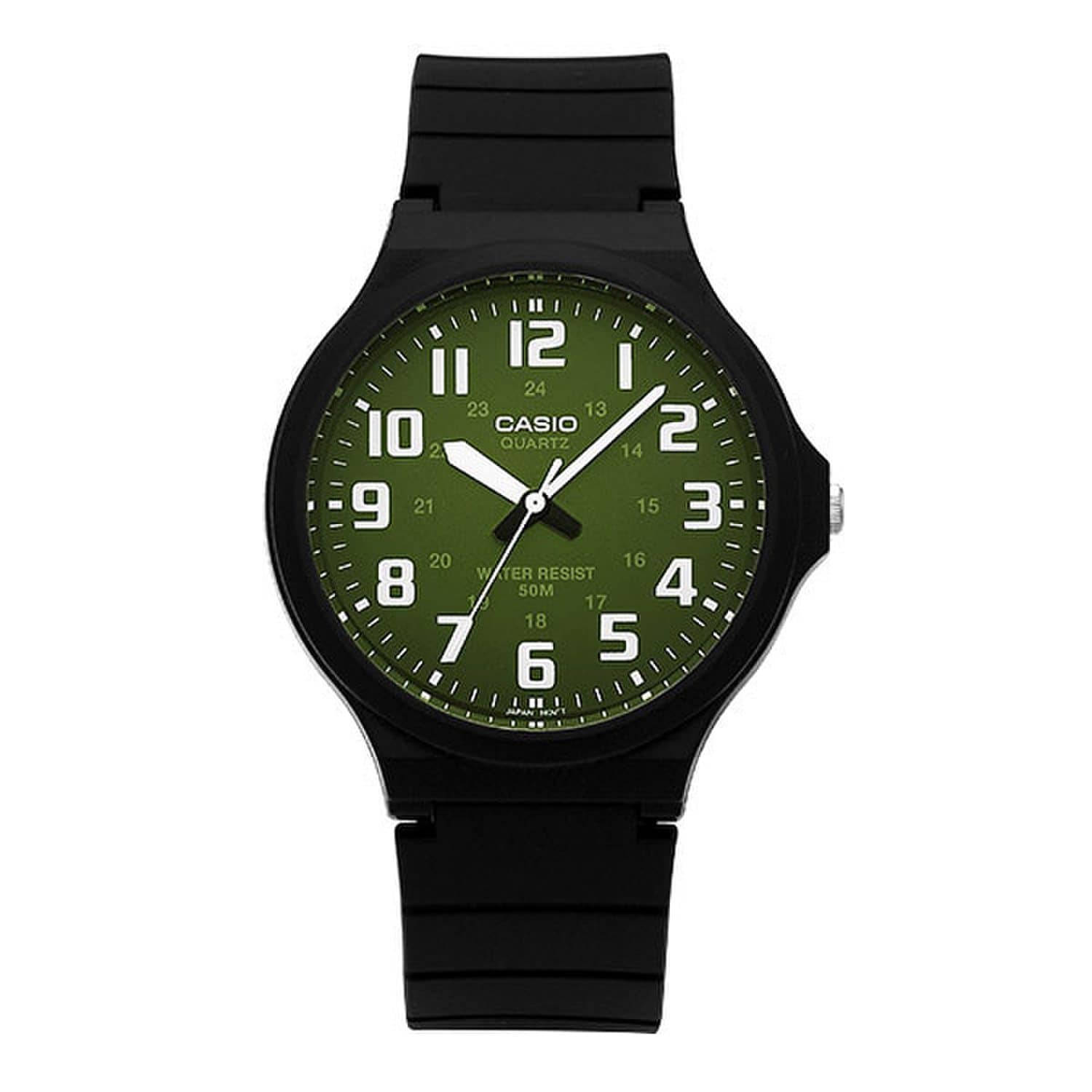 [Casio] MW-240-3BVDF (MW-240-3B) Аналоговые кварцевые часы с полимерным ремешком